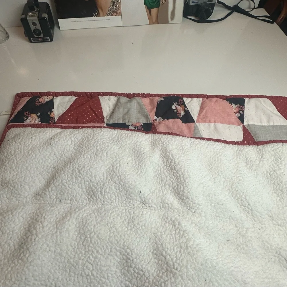 Matilda Jane Baby Quilt | Cotton Patchwork · Cottagecore Nursery / Crib Throw